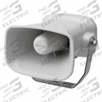 PATLITE Audible Alarm: Horn Sound, 6.1 W Watt, 12 to 24V DC, Indoor/Outdoor, EHV-M3HG. Key specifications — Brand: PATLITE; Color: Light Gray; Operating Voltage: 12 to 24V DC.