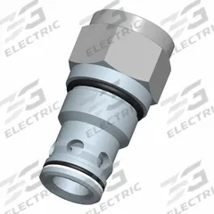 BUCHER HYDRAULICS Cartridge Valve: Screw-In, Screwdriver Adjustment, C16-20 Valve Cavity Size, CVFP (MPN CVFP-16-N-0-005). Key specifications — attr1012059: CVFP-16-N-0-005; attr1250696: CVFP; attr1011660: Nitrile; attr1011632: Screwdriver; attr1011635: BUCHER HYDRAULICS; attr1011644: C16-20.