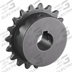 TSUBAKI Single Strand Sprocket: 35, For 3/8 in Chain Pitch, 5/8 in Bore Dia, 19 Teeth, Steel (MPN 35B19F-5/8). Key specifications — Brand: TSUBAKI.