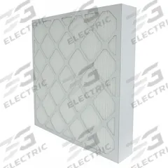 GRAINGER Minipleat Air Filter: 25 in x 25 in x 2 in, Synthetic, Beverage Board, No Header, MERV 11 (MPN 33E968). Key specifications — Brand: GRAINGER; Frame or Header Material: Beverage Board; Media Material: Synthetic.