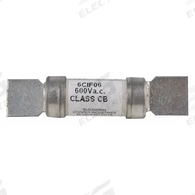 BUSSMANN Fuse: Time Delay, 6 A - CSA-Certified Fuses