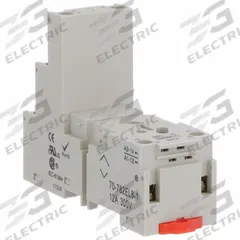 SCHNEIDER Relay Socket: 12 A Rating, DIN-Rail Socket Mounting, 8 Pins, K Socket, Std, Finger Safe (MPN 70-782EL8-1). Key specifications — Brand: SCHNEIDER.