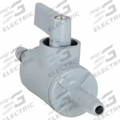 APPROVED VENDOR Manual Two-Way Ball Valve: 1/4 in, PVC, Straight, Barb x Barb, Full Port Ball Port (MPN 5742290). Key specifications — Brand: APPROVED VENDOR; Handle: Wedge.