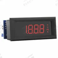DWYER Digital Panel Meter: 1,999 Display Span - Max, 15 V DC – 24 V DC, 0.45 in Digit Ht - Max., LCD (MPN DPMP-401). Key specifications — Manufacturer Part Number: DPMP-401; Accuracy: +/-0.1%; Digital Display Screen Color: Orange; Digital Display Screen Type: LCD; NEMA Enclosure Rating: 4; Product Type: LCD Digital Process Meter; Series: DPMP; Terminal Connection Type: Screw Clamp.