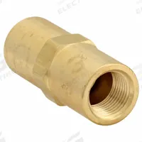 APPROVED VENDOR Piston Spring Check Valve: Piston, Inline Valve Body, 3/8 in Pipe Size, FNPT x FNPT (MPN CHK BRS 615-6F6F-F). Key specifications — Brand: APPROVED VENDOR.