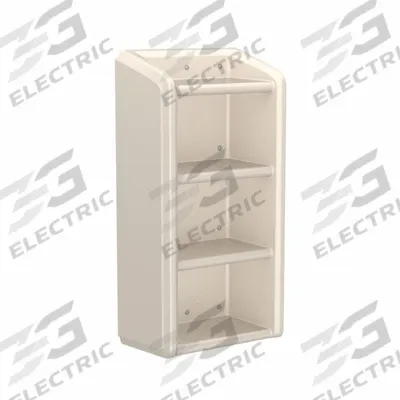 CORTECH Shelf/Step: Stone Gray, 49 in Overall Ht, 25 in Overall Wd, 14 in Overall Dp - Wall-Mounted Shelves