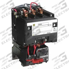 SQUARE D NEMA Magnetic Motor Starter: Non-Reversing, 3 Poles, NEMA Size 2, 45 A, 480V AC Coil (MPN 8536SDO1V06H30). Key specifications — Brand: SQUARE D; Coil Voltage: 480V AC; Phase: Three; Operator: None; Terminal Connection Type: Screw Clamp Terminals; Includes Pilot Light: No; Operator Controls: None; Auxiliary Contacts Included: No Auxiliary Contacts Included.