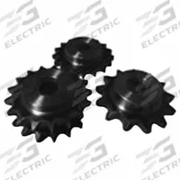 APPROVED VENDOR Idler Sprocket: For 35-2 Chain Size, Double Strand, Steel, 19 Teeth, 1 in Bore Dia (MPN 35DB19-IDLER). Key specifications — Bearing Type: Needle Roller; Brand: APPROVED VENDOR; Bore System of Measurement: Inch.