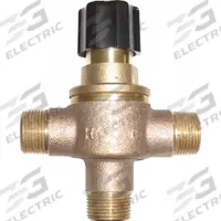 LEONARD VALVE Thermostatic Mixing Valve: 3/4 in Inlet Connection Size, 3/4 in Outlet Connection Size (MPN 370-LF). Key specifications — attr1037830: Buna-N O-Ring; attr1037827: LEONARD VALVE.