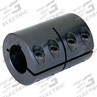 RULAND MANUFACTURING Rigid Shaft Coupling: 1 1/2 in Bore Dia 1, 1 1/2 in Bore Dia 2, Round Keyed (MPN CLC-24-24-F). Key specifications — attr870078: RULAND MANUFACTURING.
