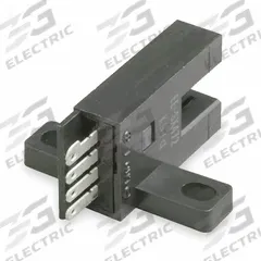 OMRON Photoelectric Sensor: Built-in Connector, 5-24V DC, NPN (MPN EE-SX472). Key specifications — DC Supply Voltage Rating: 5-24V DC; Brand: OMRON.