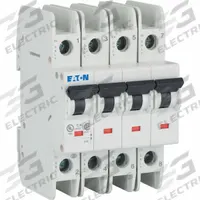 IEC Miniature Cct Breaker, 1 A, 3 in (MPN FAZ-C1/4-NA). Key specifications — attr1063588: 277/480V AC; attr1063574: 10 kA at 277/480V AC; attr1063562: EATON; attr1063585: Screw.