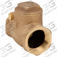 MILWAUKEE VALVE Swing Check Valve: Swing, Inline Valve Body, 1 1/2 in Pipe Size, FNPT x FNPT, Bronze (MPN 515 1-1/2"). Key specifications — Brand: MILWAUKEE VALVE.