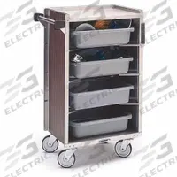 LAKESIDE Bussing Cart: Enclosed, 500 lb Max Load Capacity, 4 Shelves, 42 7/8 in Overall Ht (MPN 890). Key specifications — NSF Certified: No; Brand: LAKESIDE; Caster Type: (4) Swivel; Enclosed/Open/Partially Enclosed: Enclosed; Material: Stainless Steel; Product Type: Bussing Cart.