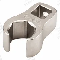 TEKTON Crowfoot Wrench: Steel, Satin Nickel, 3/8 in Drive Size, 14 mm Head Size, 6 Points (MPN WCF16214). Key specifications — attr309661: Steel; attr309662: Satin Nickel; attr324934: TEKTON.