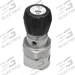 PARKER Pressure Regulator: FNPT x FNPT, 1/4 in x 1/4 in, Stainless Steel, 16.7 psi to 64.7 psi (MPN ABP1ST23BPX4). Key specifications — Brand: PARKER.