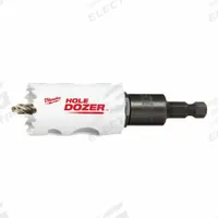 MILWAUKEE Hole Saw: 1 1/4 in Saw Dia., 8 Teeth per Inch, 1 5/8 in Max. Cutting Dp, Bi-Metal (MPN 49-56-9664). Key specifications — attr1098070: 8; attr1098087: MILWAUKEE.
