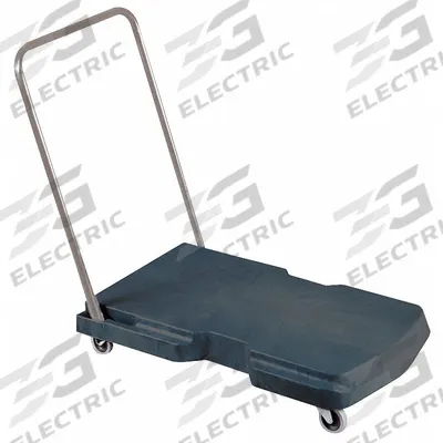 RUBBERMAID COMMERCIAL PRODUCTS General Purpose Dolly: 250 lb, 33 in L x 21 in W x 7 in H Deck - Convertible Plastic General Purpose Dollies