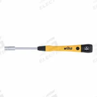 WIHA Nut Driver: Straight, Metric, Precision Nut Driver, 5.5 mm Hex Size, 60 mm Overall Lg, Tapered (MPN 27788). Key specifications — attr1214505: WIHA.