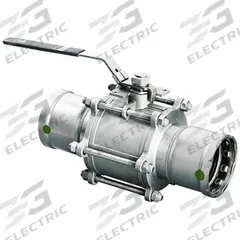 VIEGA MEGAPRESS Manual Two-Way Ball Valve: 3 in, 316 Stainless Steel, Straight Valve Body, EPDM (MPN 86670). Key specifications — Brand: VIEGA MEGAPRESS; Handle: Locking Lever.
