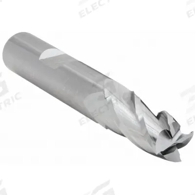 CLEVELAND Square End Mill: High Speed Steel, 4 Flute, 11 mm Mill Dia, 1" LOC - General Purpose High-Speed Steel Square End Mills