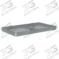 TENNSCO Shelf: 48 in x 18 in, 2,250 lb Load Capacity, Steel, 5 ga Decking, Gray, Shelf (MPN ZLES-4818W). Key specifications — Decking Material: Steel; Includes: (4) Beams; Decking Finish: Zinc Plated; Shelf Configuration: Single Straight; Color: Gray; Frame Material: Steel; Brand: TENNSCO; Frame Finish: Zinc Plated.