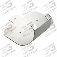 GROTE Mounting Bracket: Mounting Bracket, Gray, Steel, 1 11/16 in Lg, 4 13/16 in Ht, 6 5/16 in Wd (MPN 42380). Key specifications — Color: Gray; Brand: GROTE; Compatible with Manufacturer Model Number: 79203-5; Material: Steel; Product Type: Mounting Bracket.