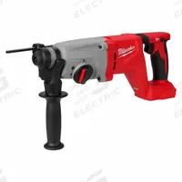 MILWAUKEE Rotary Hammer: D-Handle, 18V DC, SDS-Plus, 2 1/2 in max, (1) Bare Tool, 1.95 ft-lb (MPN 2613-20). Key specifications — attr113828: 1.95 ft-lb; attr113858: 18V DC; attr113796: MILWAUKEE; attr113808: 0 bpm to 4,580 bpm; attr113803: No; attr113838: Hammer Only; attr113809: Yes; attr113815: (1) Bare Tool.