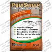 SUREBOND Joint Sand: PolySweep, 50 lb Container Size, Bag, 1 day Full Cure Time, Joint Sand, 8 PK (MPN PSSG-50-008). Key specifications — Series: PolySweep; Brand: SUREBOND.