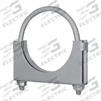 NICKSON EXHAUST SOLUTIONS Exhaust Clamp: U-Bolt Clamp, 4 in Compatible Pipe Dia - Max, Steel (MPN 1013400P-10). Key specifications — Finish: Zinc Plated; Brand: NICKSON EXHAUST SOLUTIONS; Material: Steel.