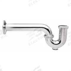ZURN Trap: Cast Brass, Chrome-Plated, Silver, 1 1/2 in Nominal Pipe Size, 12 in Overall Lg (MPN Z8701-9B-PC). Key specifications — Finish: Chrome-Plated; Includes: Brass Swivel Nuts; Includes Cleanout: Yes; Brand: ZURN; Material: Cast Brass.