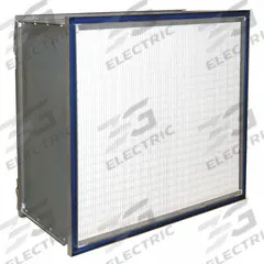GRAINGER HEPA Air Filter: 12 in x 24 in x 12 in, 99.99% Filter Efficiency, Downstream Face (MPN 2GHU7). Key specifications — Brand: GRAINGER; Frame or Header Material: Galvanized Steel.
