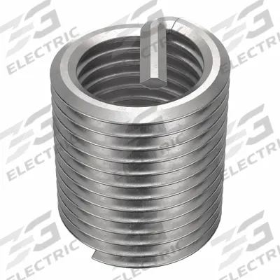 APPROVED VENDOR Helical Insert: Tanged Tang Style, Free-Running, 3/8"-24 Thread Size, Plain - Free-Running Tanged Helical Inserts