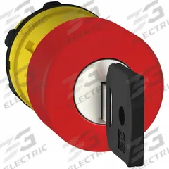 SCHNEIDER Multihead Operator: Red, 22 mm Mounting Size, Non-Metallic, Maintained (MPN ZB5AS934). Key specifications — Brand: SCHNEIDER; Action: Maintained; Series: XB5; Push Button Material Type: Non-Metallic.