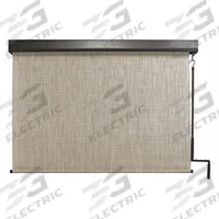 KEYSTONE FABRICS Exterior Sun Shade: Caribbean, 96 in Valence Wd, Pole and Crank, 90% UV Protection (MPN E70.88.50). Key specifications — Operation Mechanism: Pole and Crank; Tie Down Type: Bungee and Hook System; Operation Side: Left; Valance Color: Oil Rubbed Bronze; Manufacturer Part Number: E70.88.50; Brand: KEYSTONE FABRICS; Fabric Color: Caribbean.