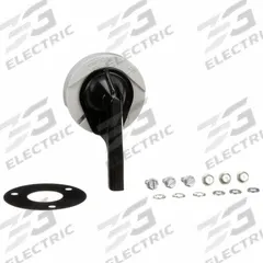 SQUARE D Handle Assembly: Handle Assembly, 2/3 Poles, 3 in Black Handle (MPN 9421LH3). Key specifications — For Use With: PowerPact(R) H and J Circuit Breakers; Number of Poles: 3; Includes: 3 in Black Handle; Brand: SQUARE D; Accessory Type: Handle Assembly.