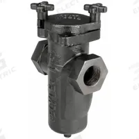 KECKLEY Basket Strainer: Cast Iron, 0.0625 in Screen Size, Single, NPT, 1/2 in, 10 5/8 in Ht (MPN 11/41THS-CI062P34-BOKI-KT7). Key specifications — Brand: KECKLEY; Compatible Product Type: Steam; Gasket Material: Buna-N; Screen Material: 304 Stainless Steel.