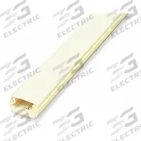 LEGRAND Raceway: PN03, 13/16 in Wd, 1/2 in Ht, 96 in Lg, Ivory (MPN PN03L08V). Key specifications — attr3676: Raceway; attr3664: Ivory; attr3666: Snap On; attr3675: Non-Metallic; attr3679: Adhesive; attr42469: PN03.