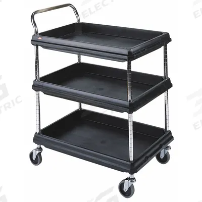 INSTOCK Laboratory Utility Cart: 39 1/2 in Overall Lg, 27 in Overall Wd, 33 1/4 in Overall Ht - Lab Carts