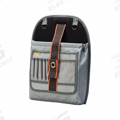 VETO PRO PAC Tool Bag Panel: 13 1/2 in W 17 3/4 in H, Polyester, Gray - Backpack Inserts
