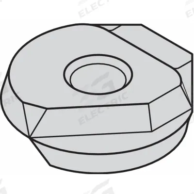 WIDIA Ball Nose Milling Insert: M270BR0750 (MPN 2639134) - Ball-Nose Indexable Milling Inserts