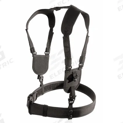 BLACKHAWK Duty Belt Harness: S/M, Nylon, 2 1/4 in Wd - Ergonomic Duty Harnesses