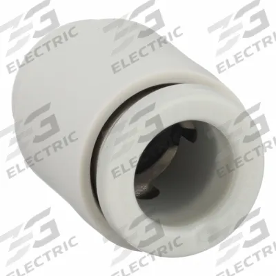 SMC Push-Fit Cap: 6 mm OD Size, Push-to-Connect, Polybutylene Terephthalate - Polybutylene & Brass Tube Fittings
