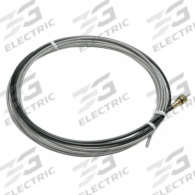 MILLER ELECTRIC Liner: 0.025 in x 15 ft, Steel/Copper - Liners for Bernard, Miller & Hobart MIG Guns