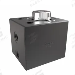 JERGENS Hydraulic Cylinder: Double Acting, 15,700 lbf Nominal Capacity, 1/2 in Stroke Lg (MPN 60383). Key specifications — attr95641: Double Acting; attr95644: 1.37 sq in (Pull); 3.14 sq in (Push); attr98894: JERGENS; attr1099769: Double Mounting Hole.