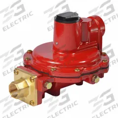 FISHER LPG Pressure Regulator: Lever-Acting Gas, 2,000,000 BtuH Gas Capacity, Aluminum, POL x NPT (MPN R622H-HGK). Key specifications — Brand: FISHER LPG; Body Material: Aluminum.