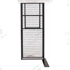 WIRECRAFTERS Service Window Panel: 10 ft H x 4 ft W x 1 1/4 in D, Gray, Powder-Coated (MPN SW4810). Key specifications — Finish: Powder-Coated; Material: Steel; Includes Mounting Hardware: No; Brand: WIRECRAFTERS.