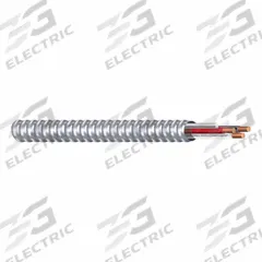 SOUTHWIRE Metal Clad Cable: 12 AWG, 2 Conductors, Copper, 1,000 ft, Aluminum, Std, THHN (MPN 55637702). Key specifications — Brand: SOUTHWIRE.