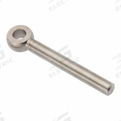 AMPG Fixed Rod End: Stainless Steel, Plain, 5 in Hole Center-to-End Lg, Right Hand - Stainless Steel Male Threaded Fixed Rod Ends