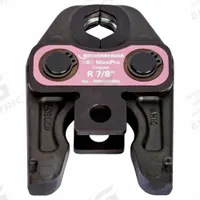 ROTHENBERGER Press Jaw: 7/8 in Pipe, Copper, For MaxiPro, Std Tool Types (MPN 1000001894). Key specifications — attr518773: Jaw; attr537224: 7/8 in; attr518762: Copper; attr518771: Steel; attr518761: MaxiPro; attr518760: ROTHENBERGER.